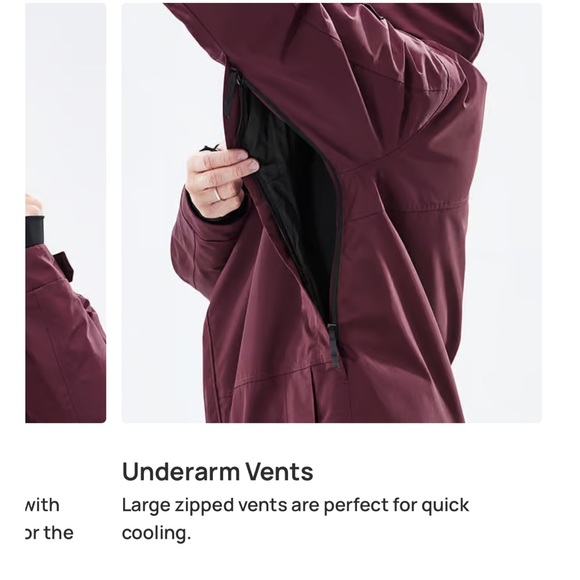 Dope Jacket - Adept - Burgundy - Men’s 2XL - Picture 12 of 16